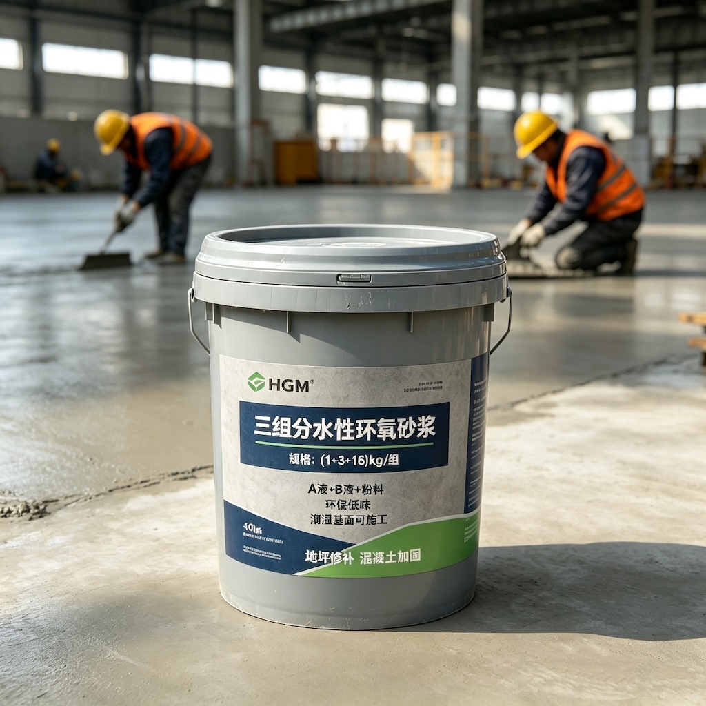 泸西三组份水性环氧砂浆